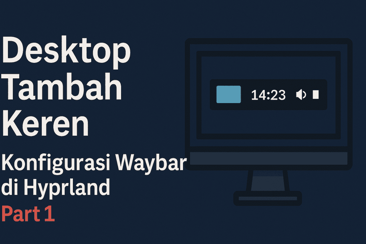 Konfigurasi Waybar di Hyprland Part 1.